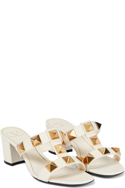Valentino Garavani Sandals for Women Valentino Garavani Garavani Roman Stud Leather Sandals