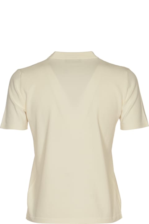 Clothing for Women Roberto Collina Round Neck Slim Plain T-shirt
