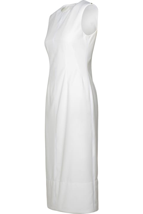 SportMax for Women SportMax 'cariddi' White Polyester Dress