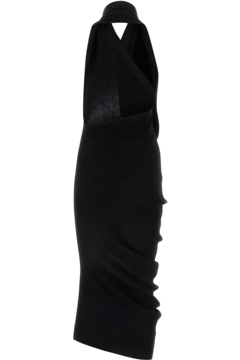 Fendi for Women Fendi Black Cotton Blend Dress