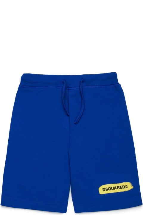 Dsquared2 Bottoms for Girls Dsquared2 Dsquared2 Shorts Blue