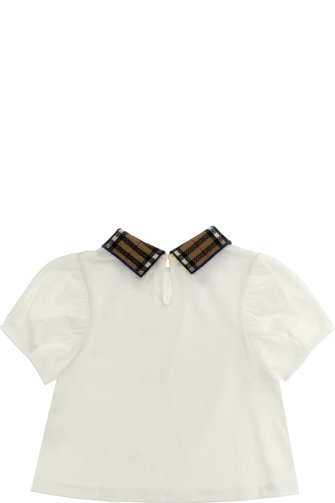 ベビーガールズ BurberryのTシャツ＆ポロシャツ Burberry 'alessa' Polo Shirt