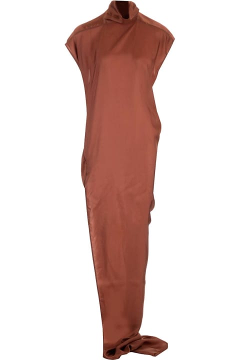 Fashion for Women Rick Owens Long Cupro Dress