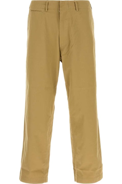 Nanamica for Women Nanamica Khaki Cotton Blend Pant