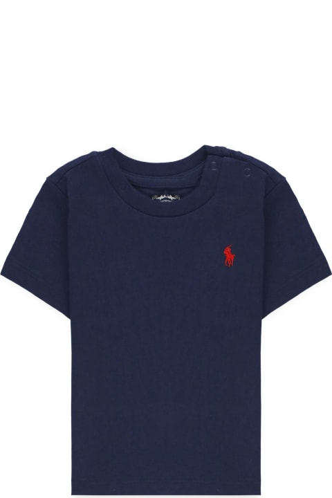 Ralph Lauren T-Shirts & Polo Shirts for Baby Boys Ralph Lauren T-shirt With Logo