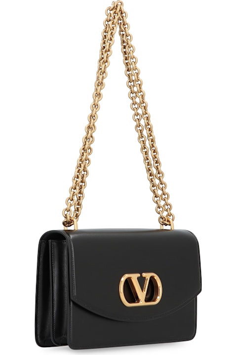 Valentino Garavani Shoulder Bags for Women Valentino Garavani Valentino Garavani - Vain Leather Shoulder Bag
