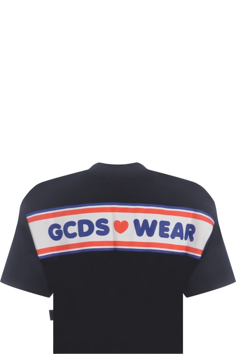 GCDS Women GCDS T-shirt Gcds "lovely" In Cotone
