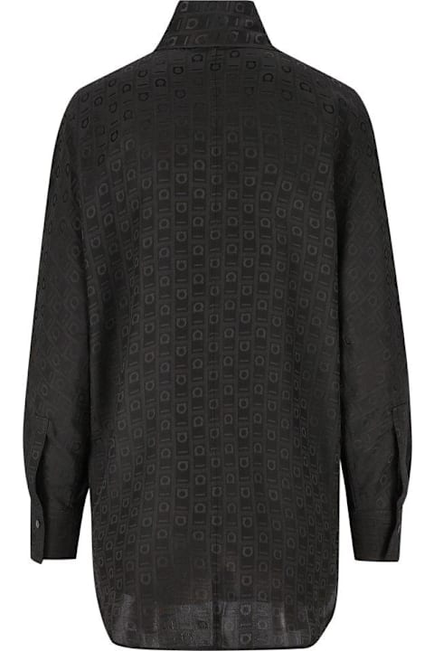 Ferragamo Topwear for Women Ferragamo Sash Collar Blouse