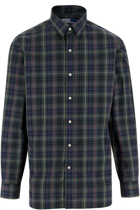 Homeware Polo Ralph Lauren Custom Fit Plaid Poplin Shirt