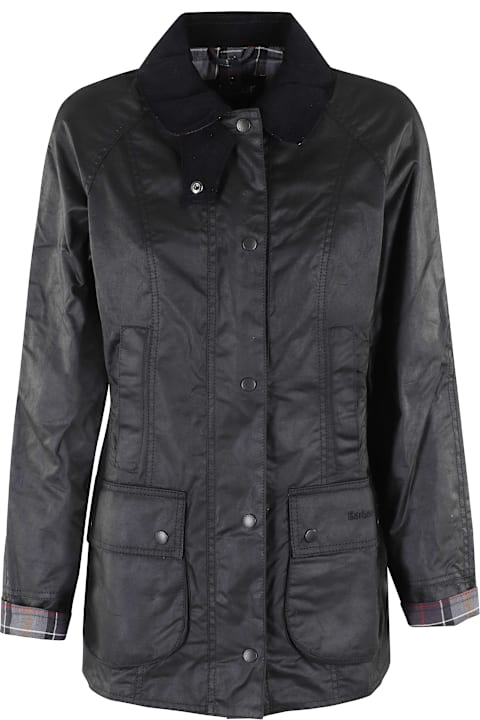 Barbour لـ Kids Barbour Beadnell Wax Jacket