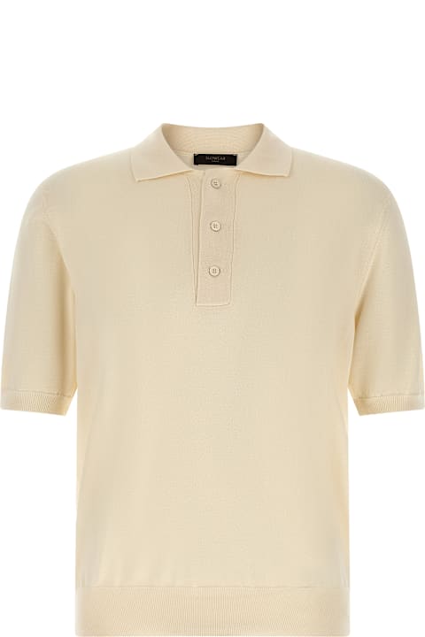 Homeware Zanone Cotton Knit Polo Shirt