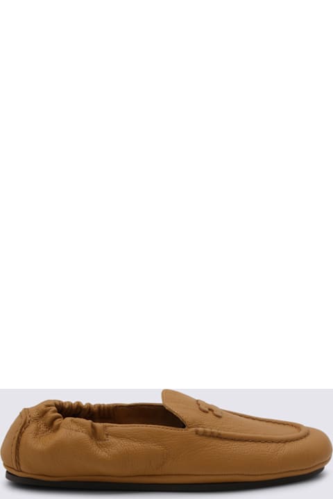 Celine Sahara Leather Loafers