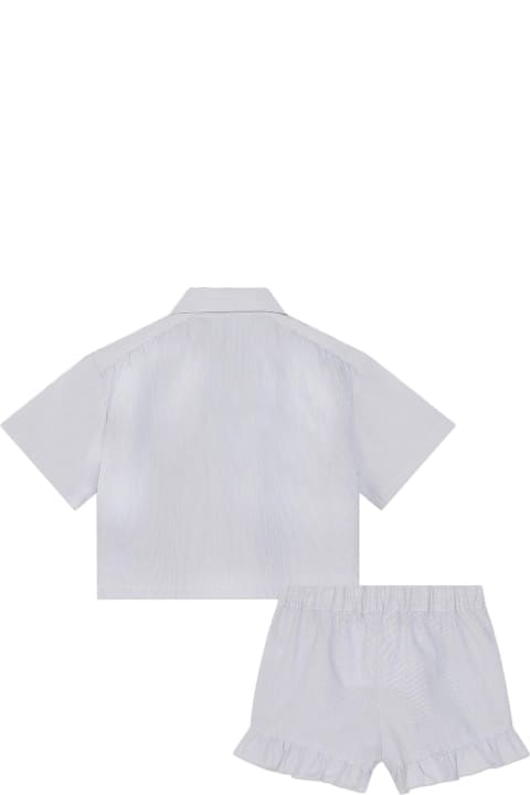 Jumpsuits for Girls Givenchy Set With Striped Shorts