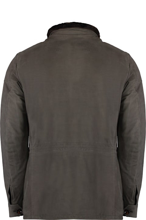 Homeware Moorer Leather Jacket