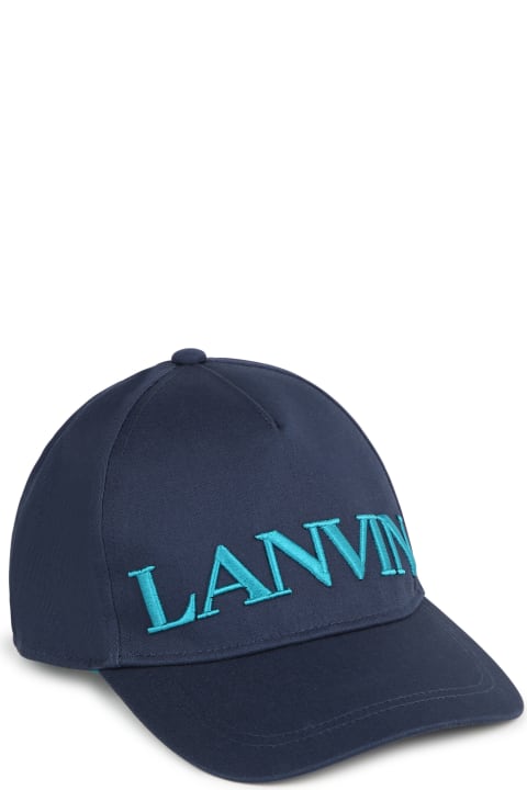 Sale for Boys Lanvin Cappello Con Logo