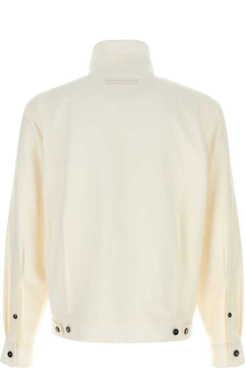 Zegna for Men Zegna White Cotton Blend Shirt