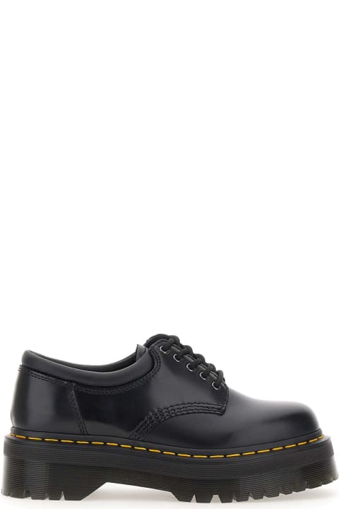 Laced Shoes for Women Dr. Martens '8053 Quad' Leather Loafers