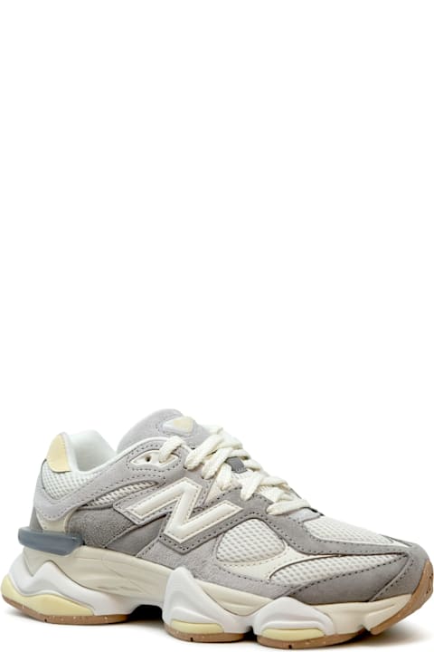 Homeware New Balance New Balance Slate Grey Suede Mesh Sneaker