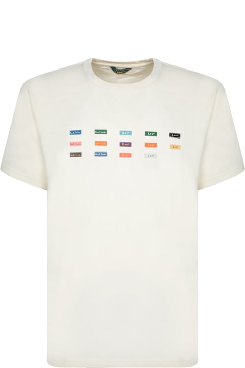 Paul Smith Topwear for Men Paul Smith Cotton T-shirt With Multicolor Logo