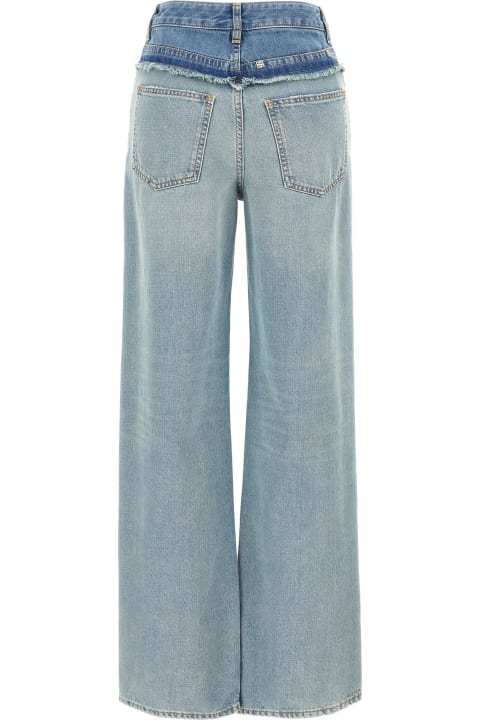 Givenchy Jeans for Women Givenchy Fringed Detail Jeans