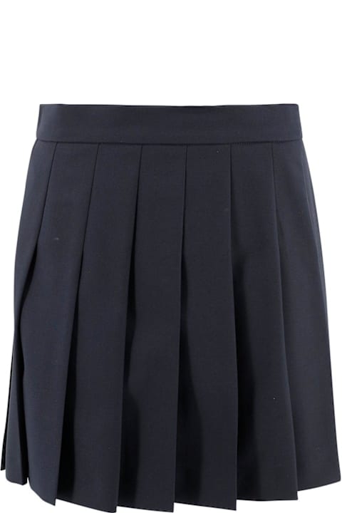 Skirts for Women Max Mara Studio Pleated Mini Skirt