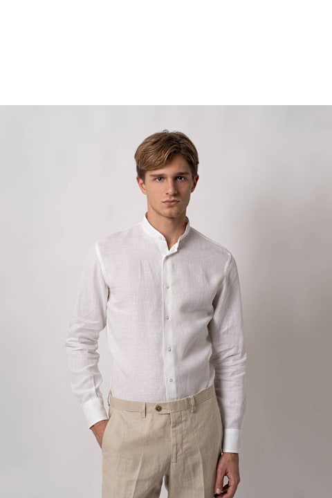 Homeware Larusmiani Casual Linen Shirt Kensington T-Shirt