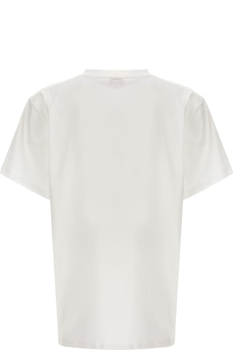 ウィメンズ Alexander McQueenのトップス Alexander McQueen Obscured Skull Organic Cotton T-shirt