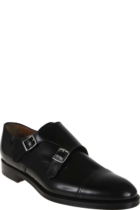 Loafers & Boat Shoes for Men Doucal's Double Buckle Cap Toe