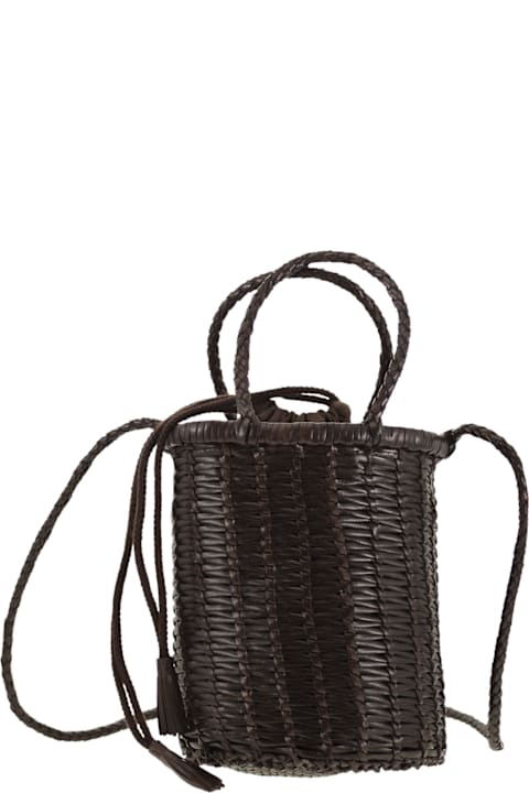 Homeware Dragon Diffusion Lina Mini - Woven Leather Bag