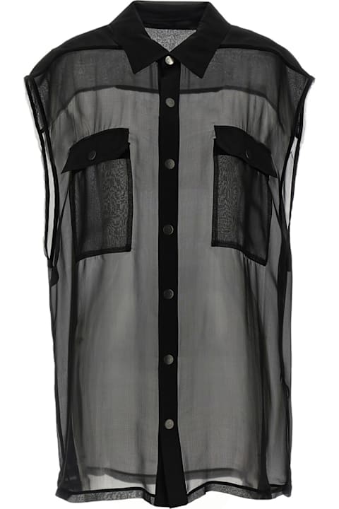 Shirts for Men Rick Owens 'jumbo Sl Outershirt' Shirt