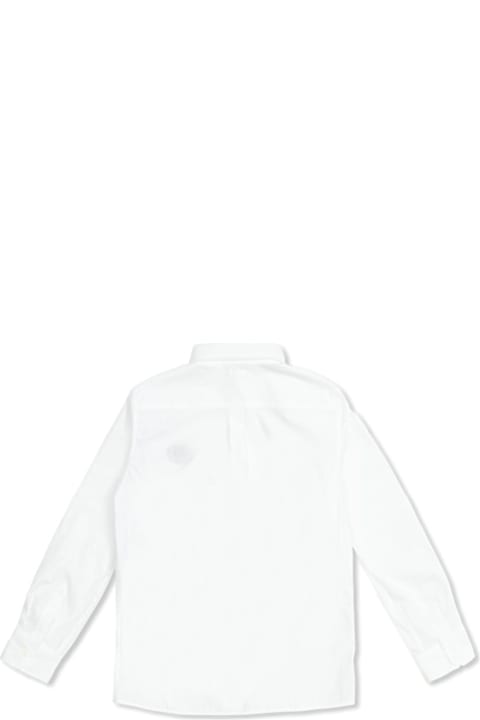 Dolce & Gabbana Shirts for Boys Dolce & Gabbana Dg Logo Embroidered Poplin Shirt