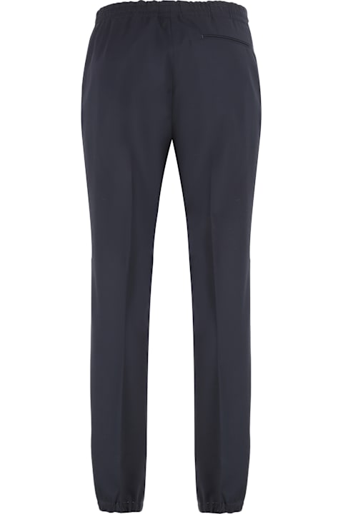 Zegna Pants for Men Zegna Wool Trousers