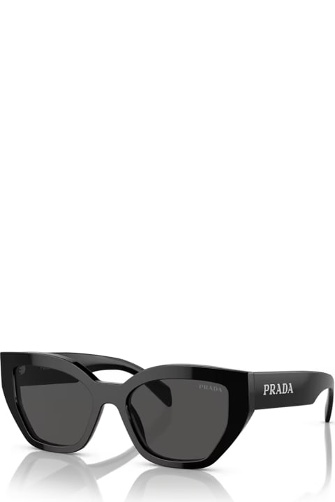 Prada Eyewear Eyewear for Women Prada Eyewear Pr A09s Black Sunglasses