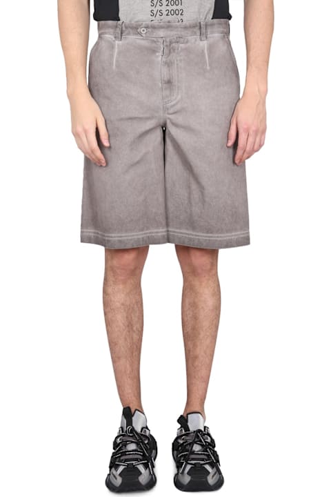 Homeware Dolce 
Gabbana Bermuda Shorts With Logo Plaque
