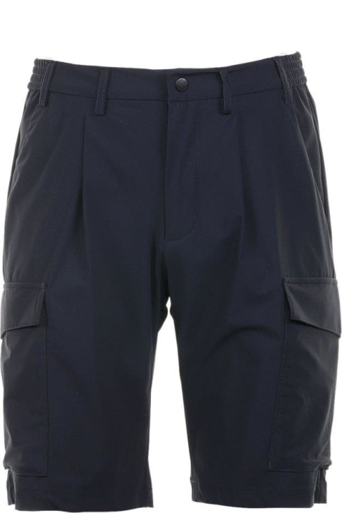 People Of Shibuya Pants for Men People Of Shibuya Pleat Detailed Bermuda Shorts