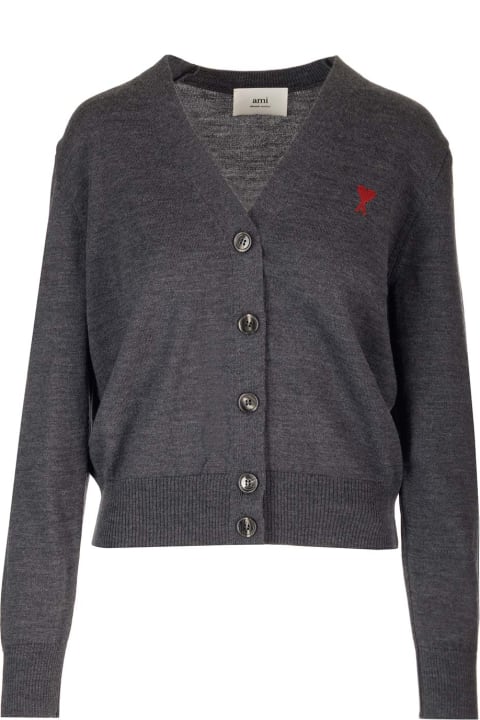 Ami Alexandre Mattiussi Sweaters for Women Ami Alexandre Mattiussi Classic Cardigan