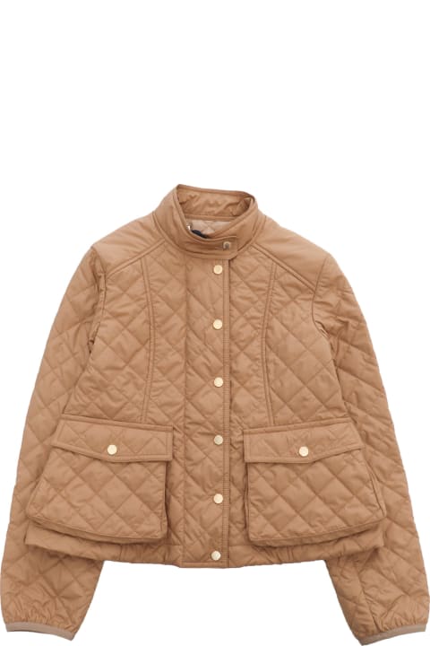 Coats & Jackets for Girls Moncler Brown Kamaria Jacket