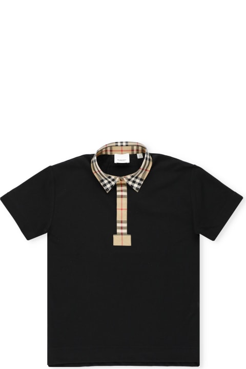 T-Shirts & Polo Shirts for Boys Burberry Johane Polo Shirt