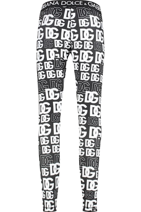 Dolce & Gabbana Pants for Men Dolce & Gabbana Technical Fabric Leggings