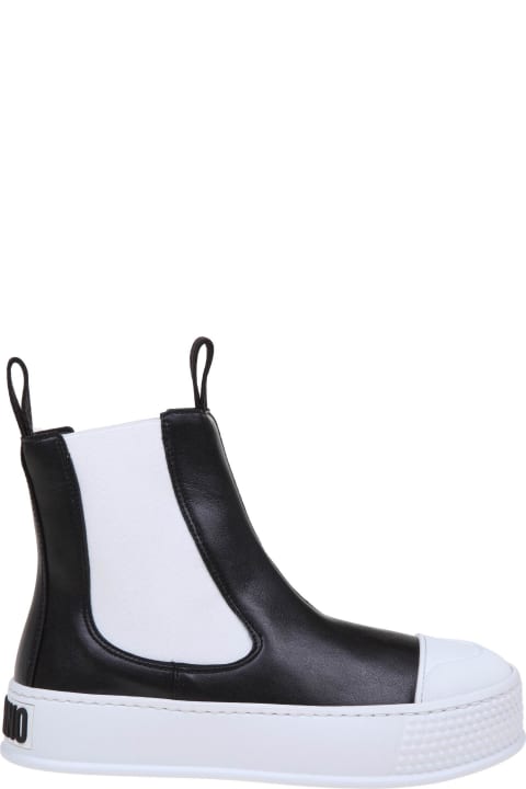 Boots for Women Moschino Side Stretch Boots