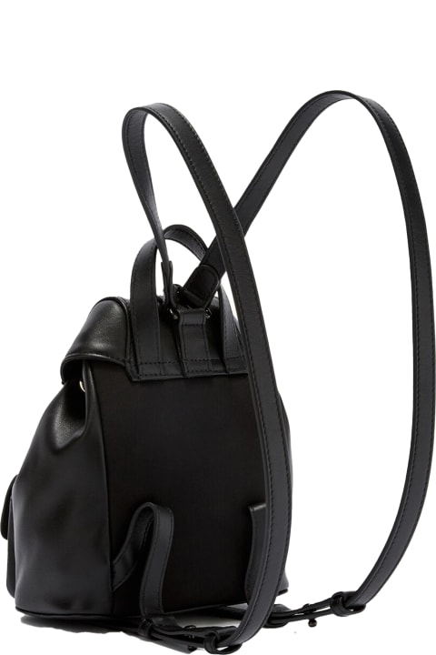 Backpacks for Women Furla Flow Mini White Leather Backpack
