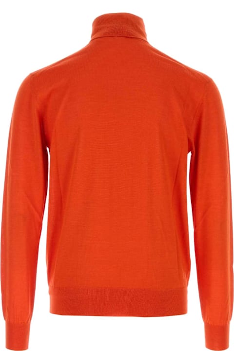 Homeware Saint Laurent Orange Cashmere Blend Sweater