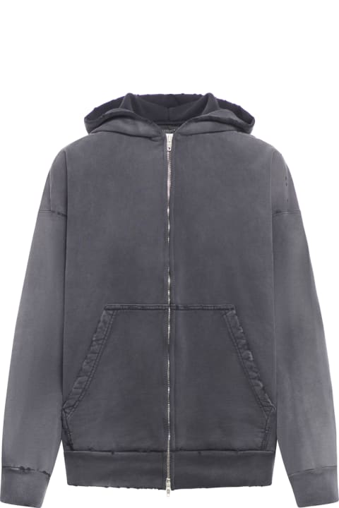 ウィメンズ Balenciagaのコート＆ジャケット Balenciaga Zip-up Hoodie Not Been Done Archetype Moll