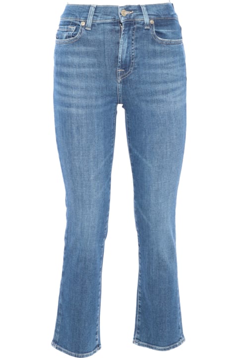 ウィメンズ新着アイテム 7 For All Mankind Cropped Women's Jeans.