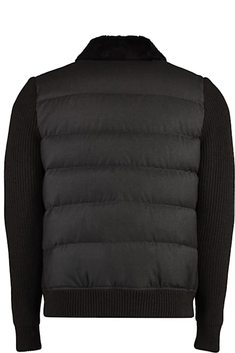 Moorer Clothing for Men Moorer Teseo Padded Bomber Jacket