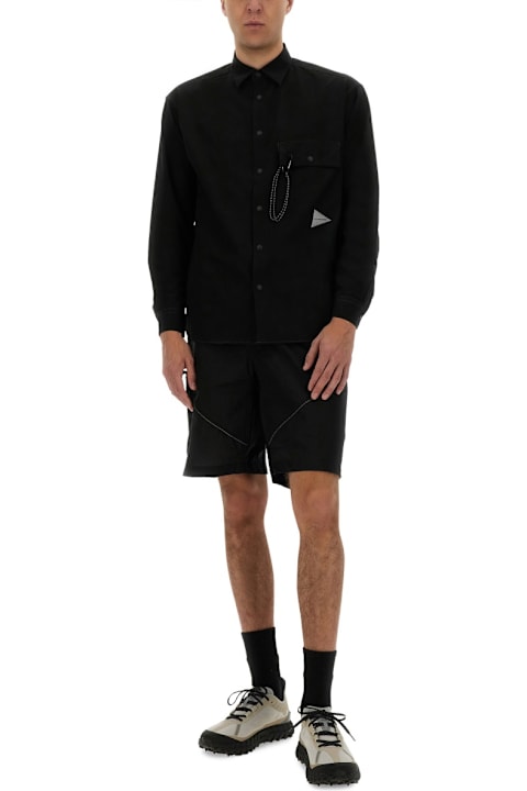And Wander for Men And Wander Technical Fabric Shirt