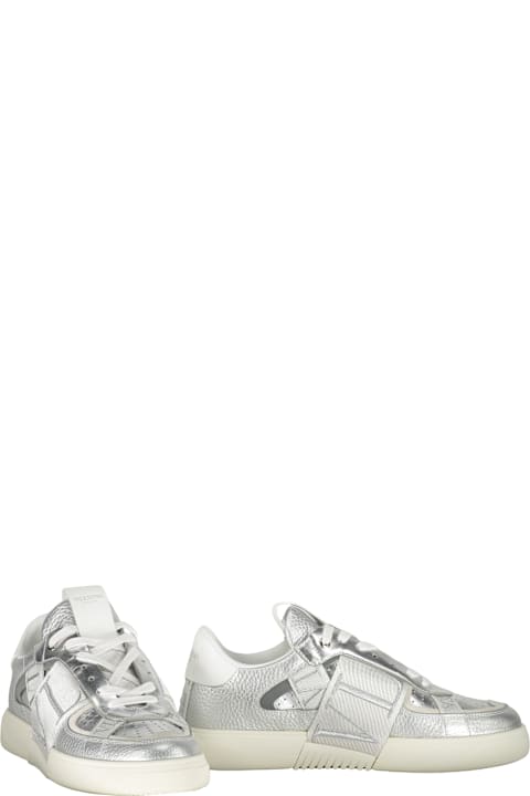Sale for Men Valentino Garavani Leather Low-top Sneakers