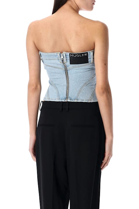 Homeware Mugler Denim Bustier