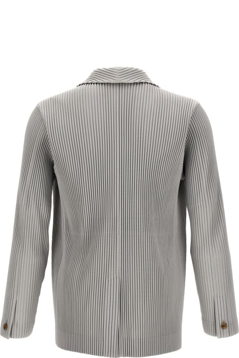 Issey Miyake for Kids Issey Miyake Single-breasted Pleated Blazer