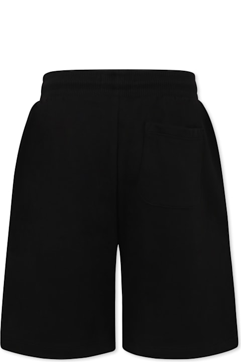 Calvin Klein ملابس تحتية لـ أولاد Calvin Klein Black Shorts For Kids With Logo